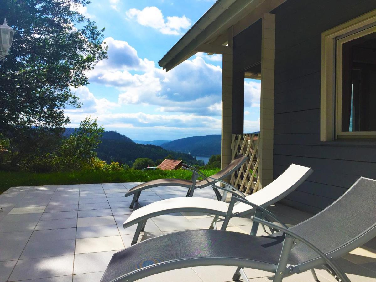 Chalet Le Flocon Bleu - Mauselaine avec vue sur le Lac de Gérardmer Exterior foto